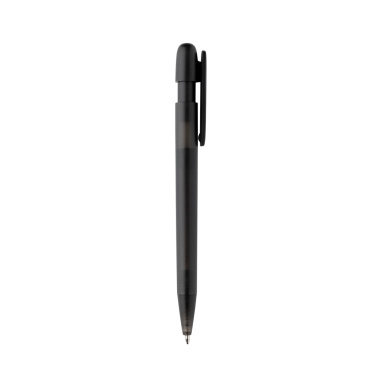 Logo trade promotional merchandise image of: Devin GRS certified RABS pen transparent