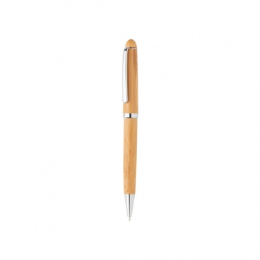 Logo trade promotional items picture of: Bamboo pen in box