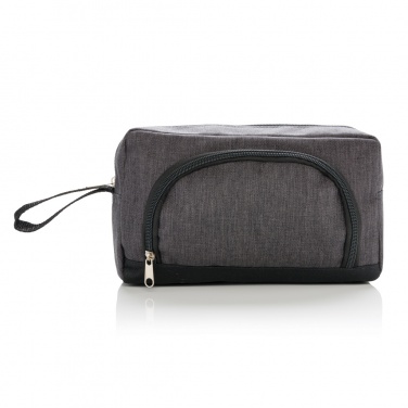 Logo trade promotional gift photo of: Classic two tone toiletry bag