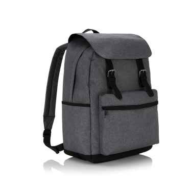 Logo trade promotional giveaways picture of: Laptop backpack with magnetic buckle straps