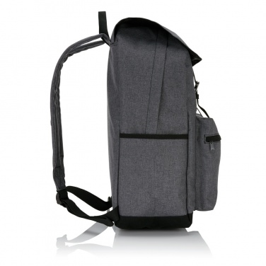 Logo trade promotional merchandise photo of: Laptop backpack with magnetic buckle straps