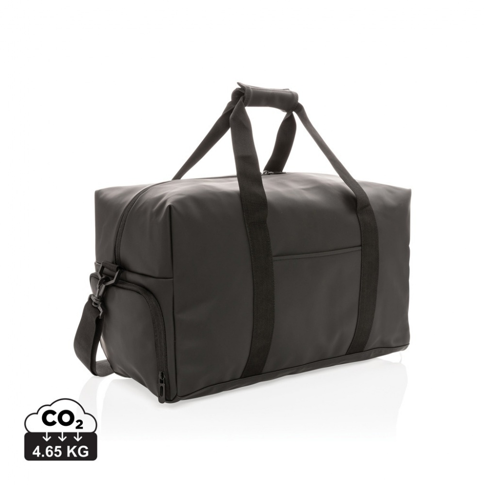 Logo trade promotional merchandise photo of: Smooth PU weekend duffle