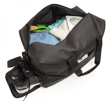 Logo trade promotional product photo of: Smooth PU weekend duffle