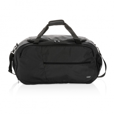 Logotrade advertising products photo of: Swiss Peak AWARE™ RPET sports duffel bag