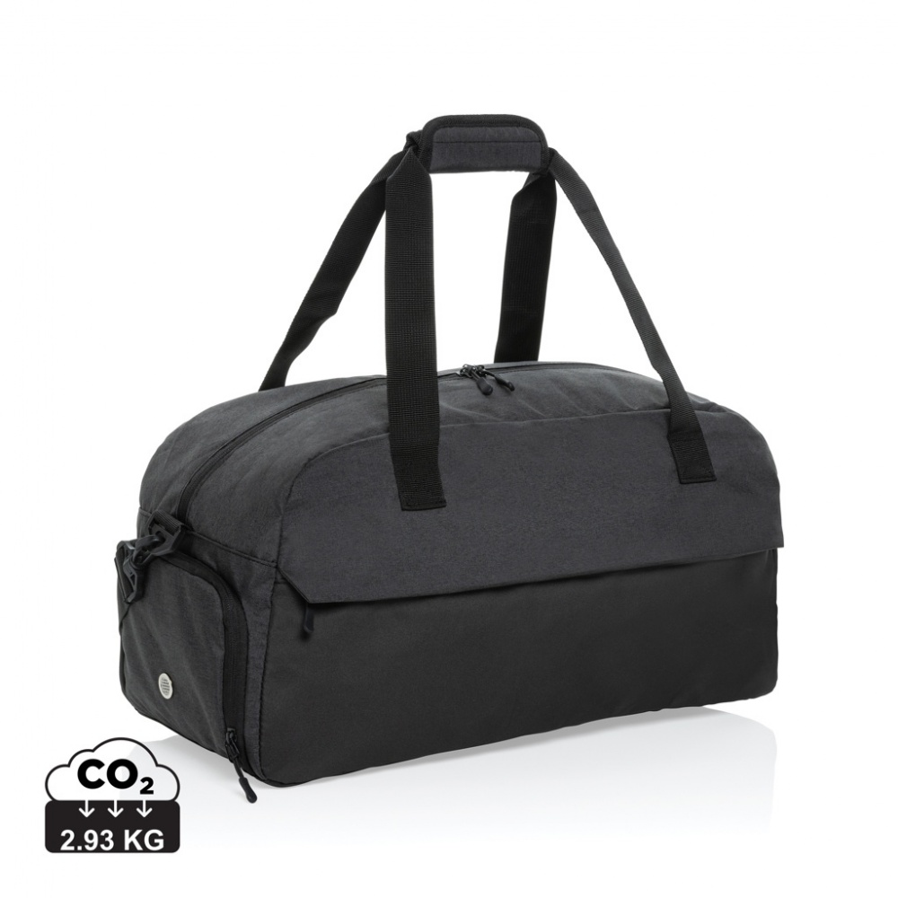 Logo trade corporate gifts image of: Kazu AWARE™ RPET basic weekend duffel