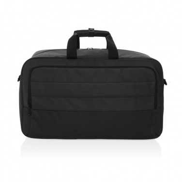 Logo trade advertising products image of: Armond AWARE™ RPET weekend duffel bag