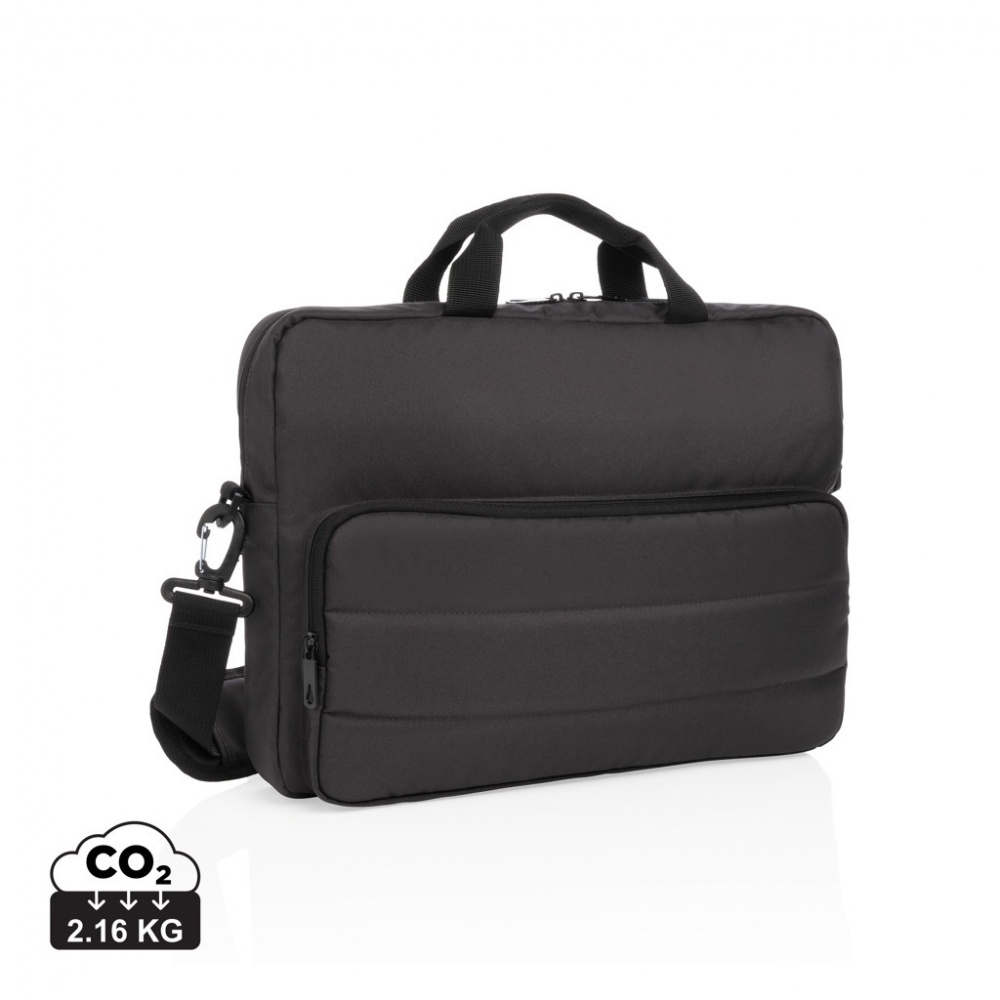 Logo trade advertising products picture of: Impact AWARE™ RPET 15.6" laptop bag