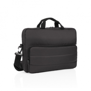 Logo trade promotional giveaways image of: Impact AWARE™ RPET 15.6" laptop bag