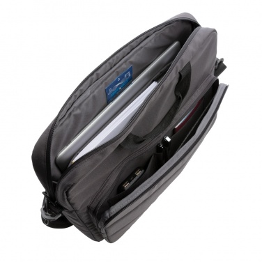 Logotrade promotional item image of: Impact AWARE™ RPET 15.6" laptop bag