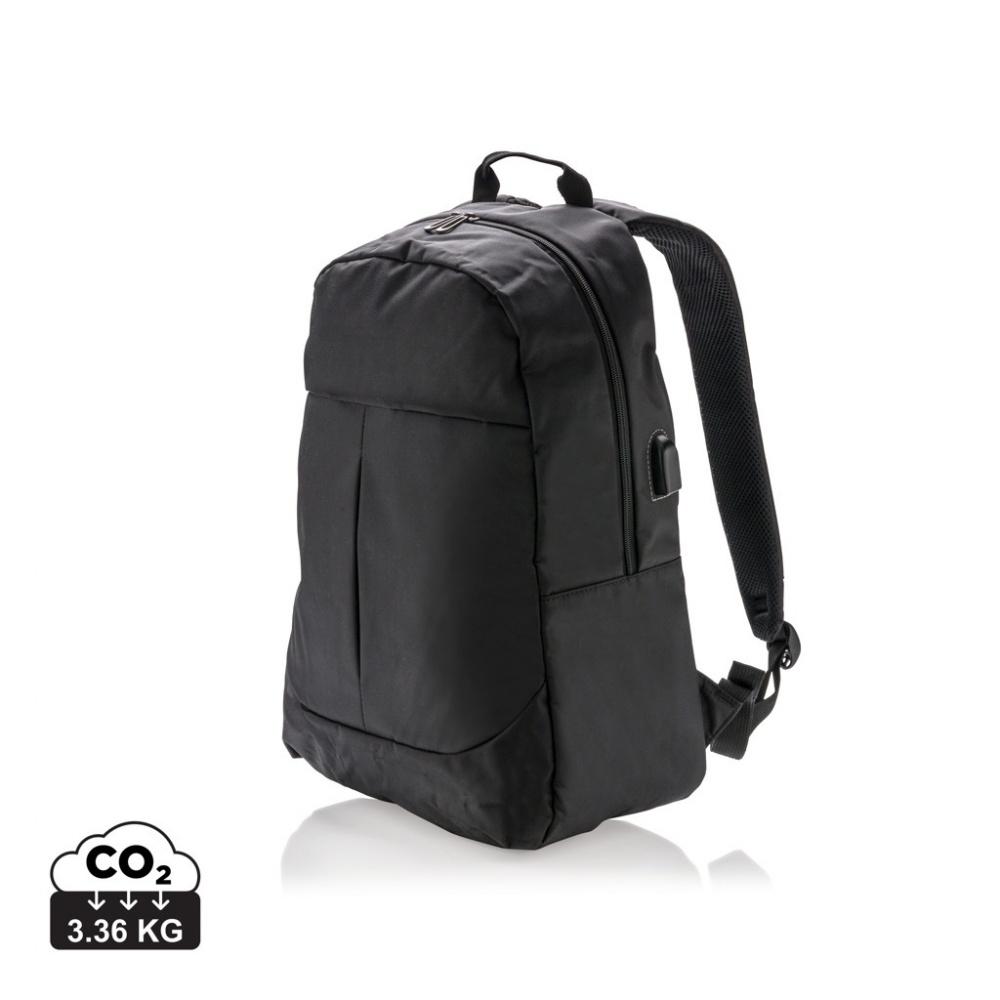 Logotrade promotional giveaways photo of: Power USB laptop backpack