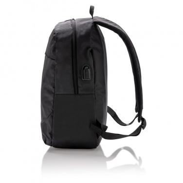 Logo trade promotional gifts image of: Power USB laptop backpack