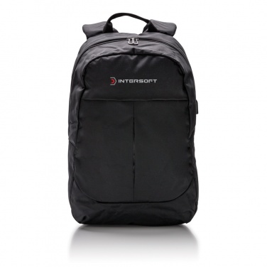 Logo trade corporate gifts picture of: Power USB laptop backpack