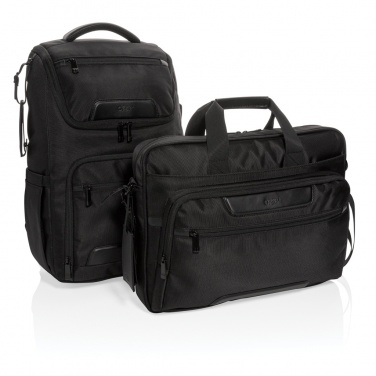 Logo trade promotional items picture of: Swiss Peak RPET Voyager RFID 15.6" laptop bag