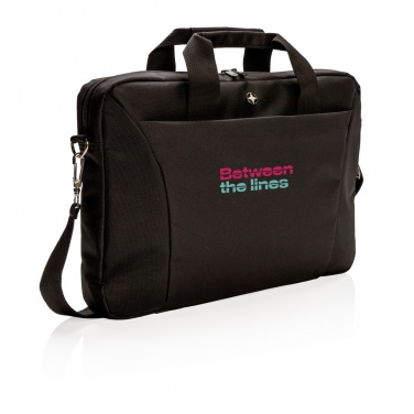 Logo trade promotional giveaways image of: 15.4” laptop bag