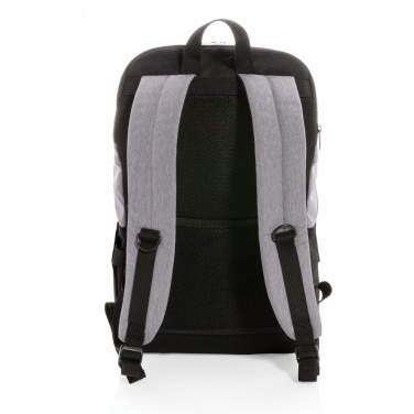 Logotrade promotional giveaway picture of: Modern 15.6" USB & RFID laptop backpack PVC free