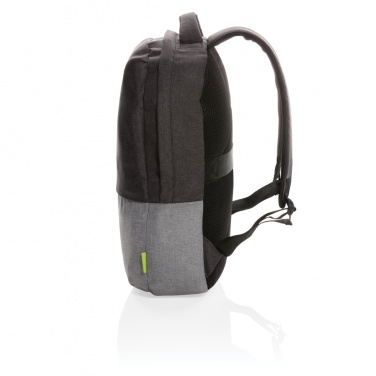 Logo trade promotional merchandise photo of: Duo colour RPET 15.6" RFID laptop backpack PVC free