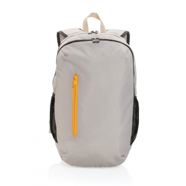 Logo trade corporate gifts picture of: Impact AWARE™ 300D RPET casual backpack