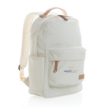 Logo trade promotional products picture of: Impact AWARE™ 16 oz. recycled canvas backpack