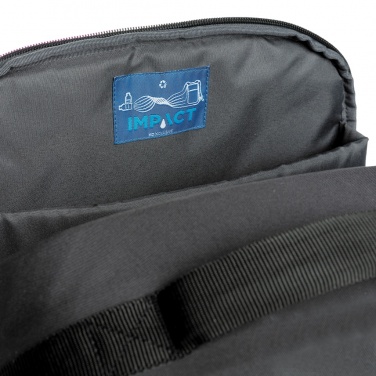 Logo trade advertising products image of: Impact AWARE™ RPET anti-theft 15.6" laptop backpack