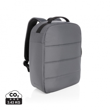 Logotrade promotional item picture of: Impact AWARE™ RPET anti-theft 15.6" laptop backpack