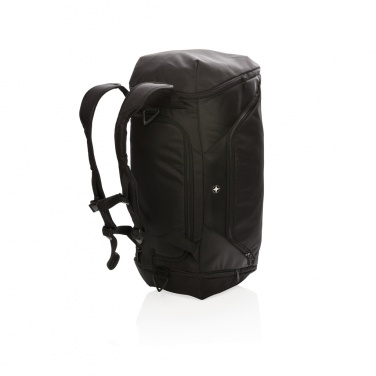 Logotrade business gift image of: Swiss Peak RFID sports duffel & backpack