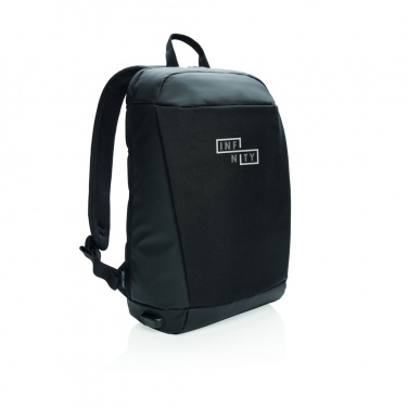 Logotrade promotional giveaways photo of: Madrid anti-theft RFID USB laptop backpack PVC free