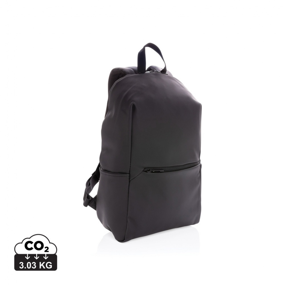 Logotrade promotional items photo of: Smooth PU 15.6"laptop backpack