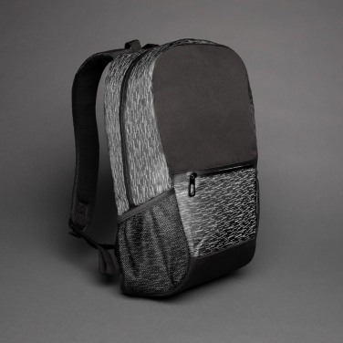 Logotrade promotional giveaway picture of: AWARE™ RPET Reflective laptop backpack