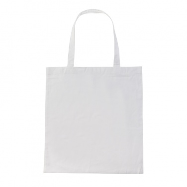 Logo trade business gift photo of: Impact AWARE™ Recycled cotton tote 145g