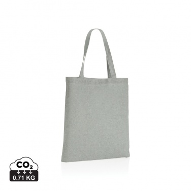 Logo trade business gift photo of: Impact AWARE™ Recycled cotton tote 145g