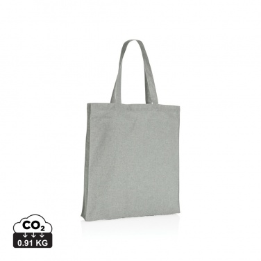 Logo trade promotional merchandise image of: Impact AWARE™ Recycled cotton tote w/bottom 145g