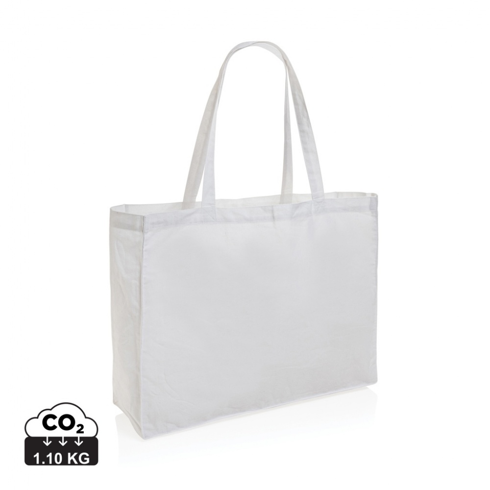 Logotrade corporate gifts photo of: Impact AWARE™ Recycled cotton shopper 145g