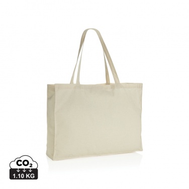 Logo trade advertising products image of: Impact AWARE™ Recycled cotton shopper 145g