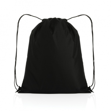 Logo trade corporate gift photo of: Impact AWARE™ RPET 190T drawstring bag