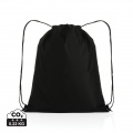 Impact AWARE™ RPET 190T drawstring bag, black