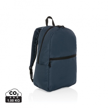 Logotrade promotional item image of: Impact AWARE™ RPET lightweight backpack