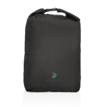 Logotrade promotional giveaway image of: Impact AWARE™ RPET lightweight rolltop backpack