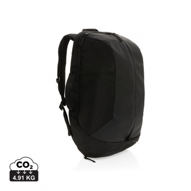 Logo trade promotional giveaway photo of: Swiss Peak AWARE™ RPET 15.6 inch work/gym backpack