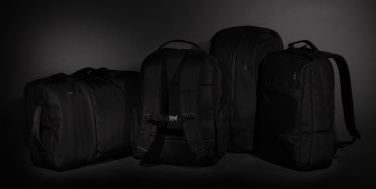 Logo trade promotional giveaway photo of: Swiss Peak AWARE™ RPET 15.6 inch commuter backpack