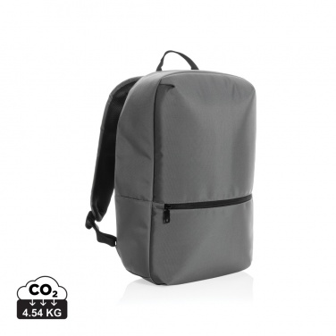 Logo trade promotional giveaways picture of: Impact AWARE™ 1200D Minimalist 15.6 inch laptop backpack