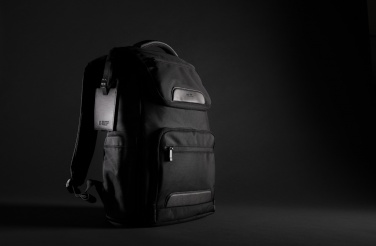 Logotrade promotional merchandise picture of: Swiss Peak AWARE™ RPET Voyager 15.6" laptop backpack