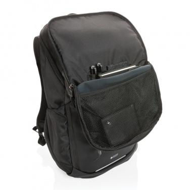 Logo trade promotional items picture of: Swiss Peak AWARE™ RPET 15.6 inch business backpack