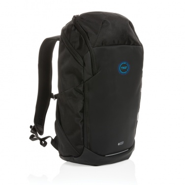 Logo trade business gift photo of: Swiss Peak AWARE™ RPET 15.6 inch business backpack