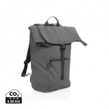 Logotrade advertising product image of: Impact AWARE™ RPET water resistant 15.6" laptop backpack