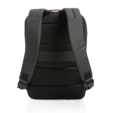 Logo trade promotional giveaway photo of: Impact AWARE™ 300D two tone deluxe 15.6" laptop backpack