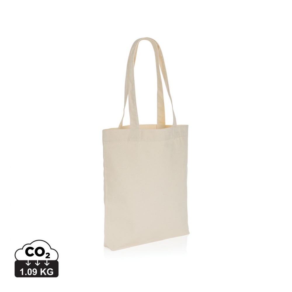 Logo trade corporate gifts image of: Impact AWARE™ 285gsm rcanvas tote bag undyed