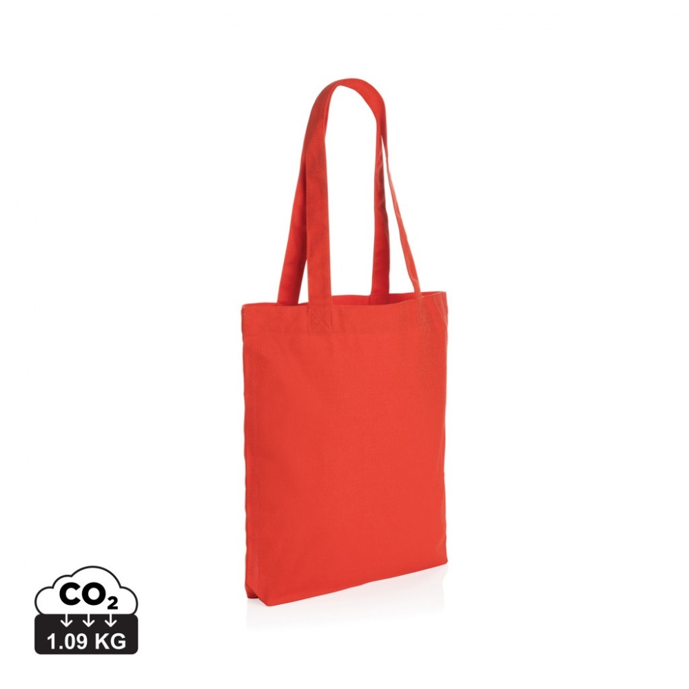 Logo trade promotional merchandise photo of: Impact Aware™ 285 gsm rcanvas tote bag