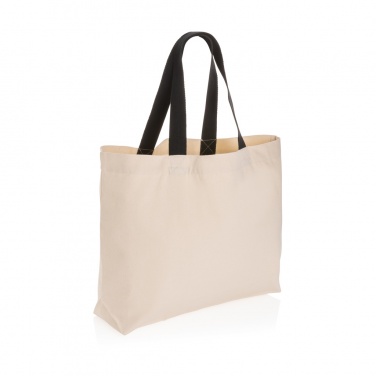 Logo trade promotional items image of: Impact Aware™ 240 gsm rcanvas large tote undyed