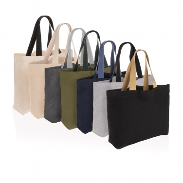 Logo trade promotional giveaway photo of: Impact Aware™ 240 gsm rcanvas large tote undyed