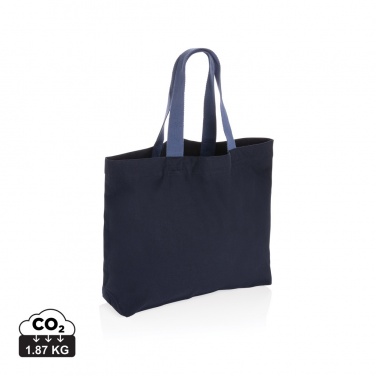 Logo trade promotional gifts image of: Impact Aware™ 240 gsm rcanvas large tote undyed